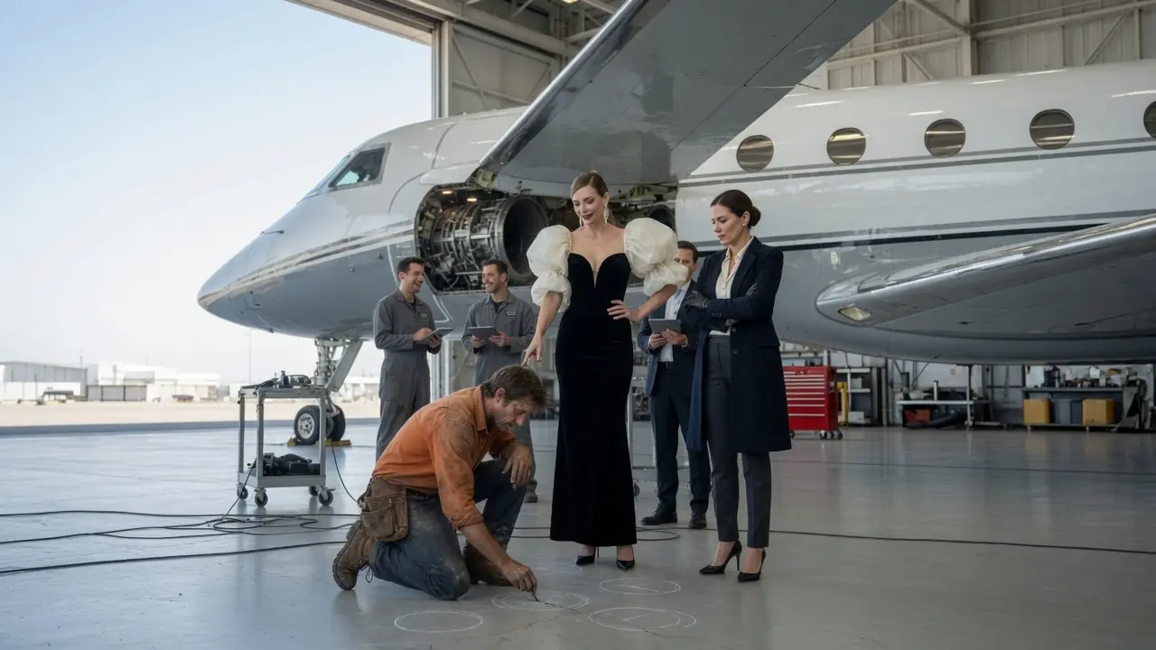 The CEO Mocked His 3 Chalk Circles — 7 Minutes Later, Her $80M Jet Roared