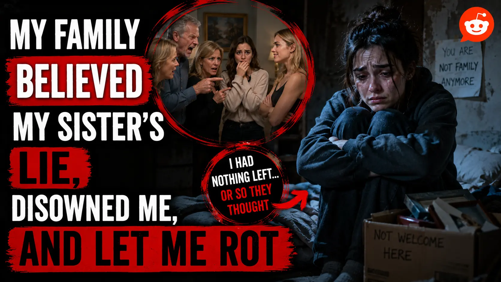 My Family Believed My Sister's Lie, Disowned Me, And Let Me Rot
