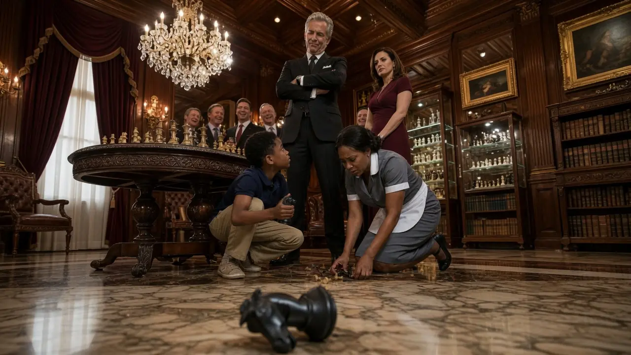 Billionaire Forced Maid’s Son to Play Chess to Humiliate Him — Turns Out the Kid Was a Chess Prodigy