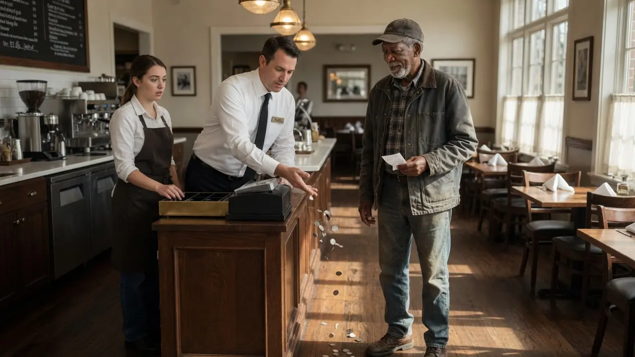 "Pick It Up Yourself." The Manager Threw a Black Customer's Change on the Floor
