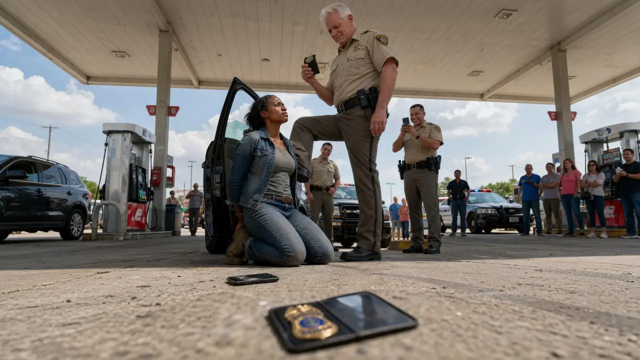 Cops Messed With a Woman at Gas Station — Then Learned Her True Identity