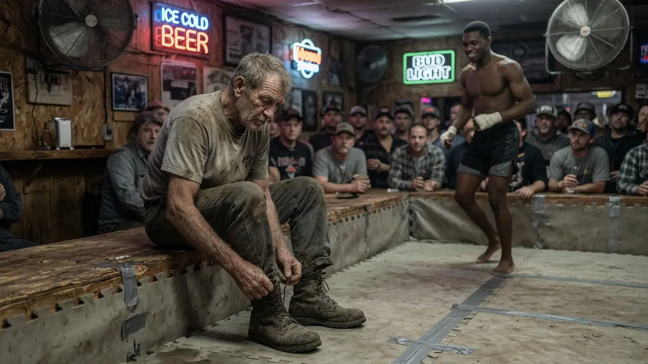 A Cocky MMA Kid Paid a Farmer $500 for Three Minutes of Free Punches — Then the Farmer Slowly Stood Up Straight