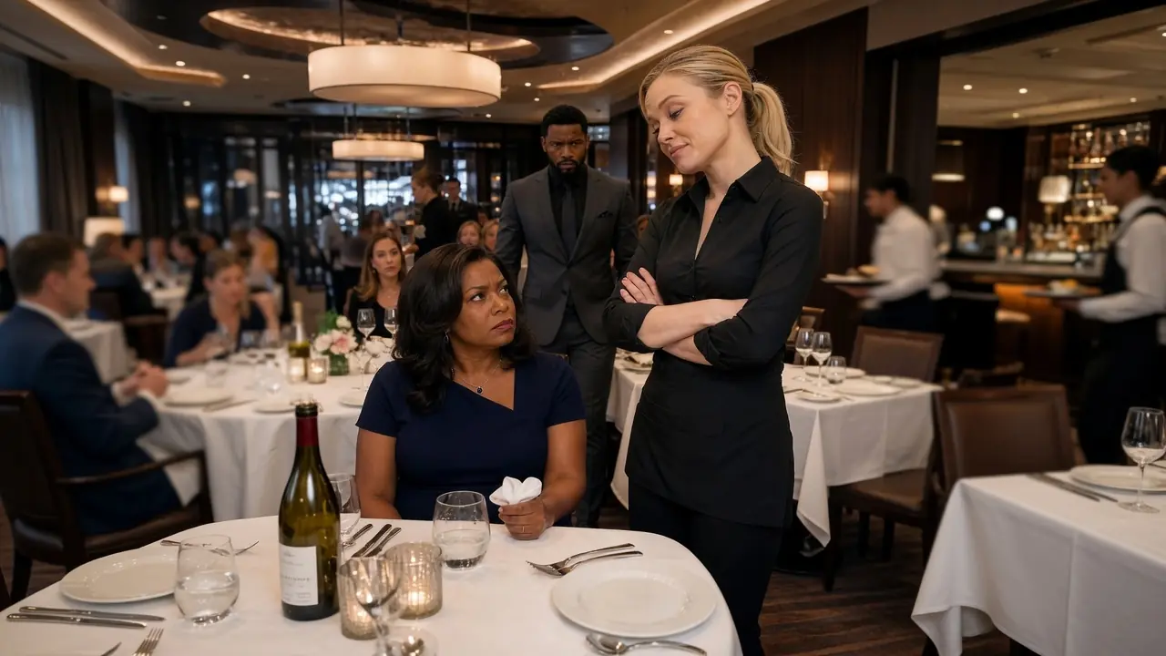 Waitress Won't Serve Black Woman — Unaware Who Her Son Is