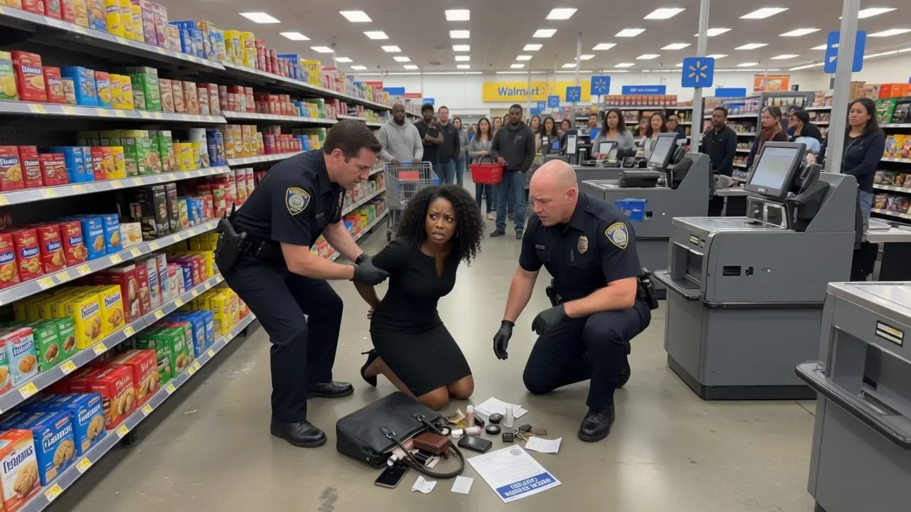 Police Handcuffed Me in a Store — Then Something Fell Out of My Bag That Made Them Turn Pale