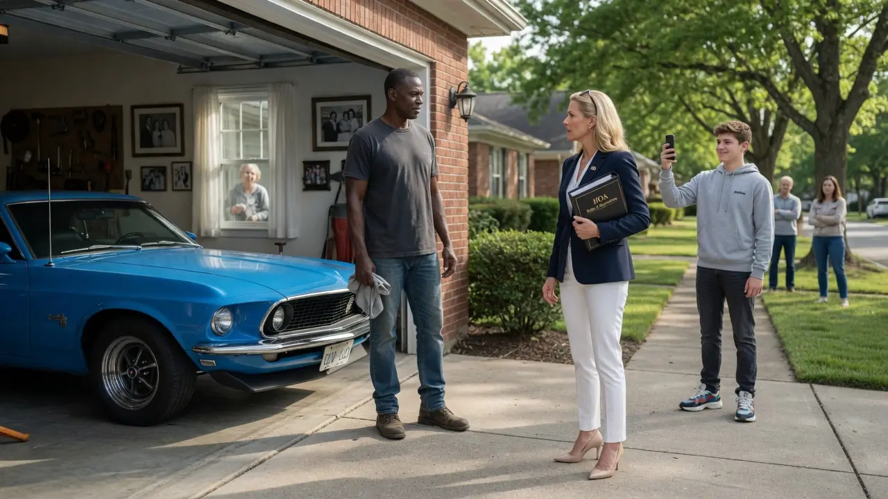 An HOA Karen Called the Cops After Her Son Demanded a Man's Mustang — Then Everything Backfired