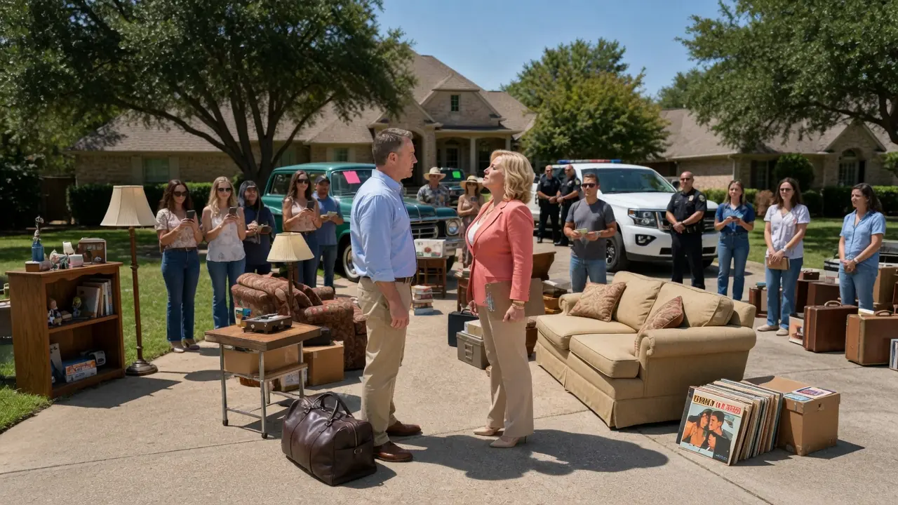 HOA Karen Calls 911 When I Return Early — She’s Auctioning My HOUSE, FURNITURE and CARS!
