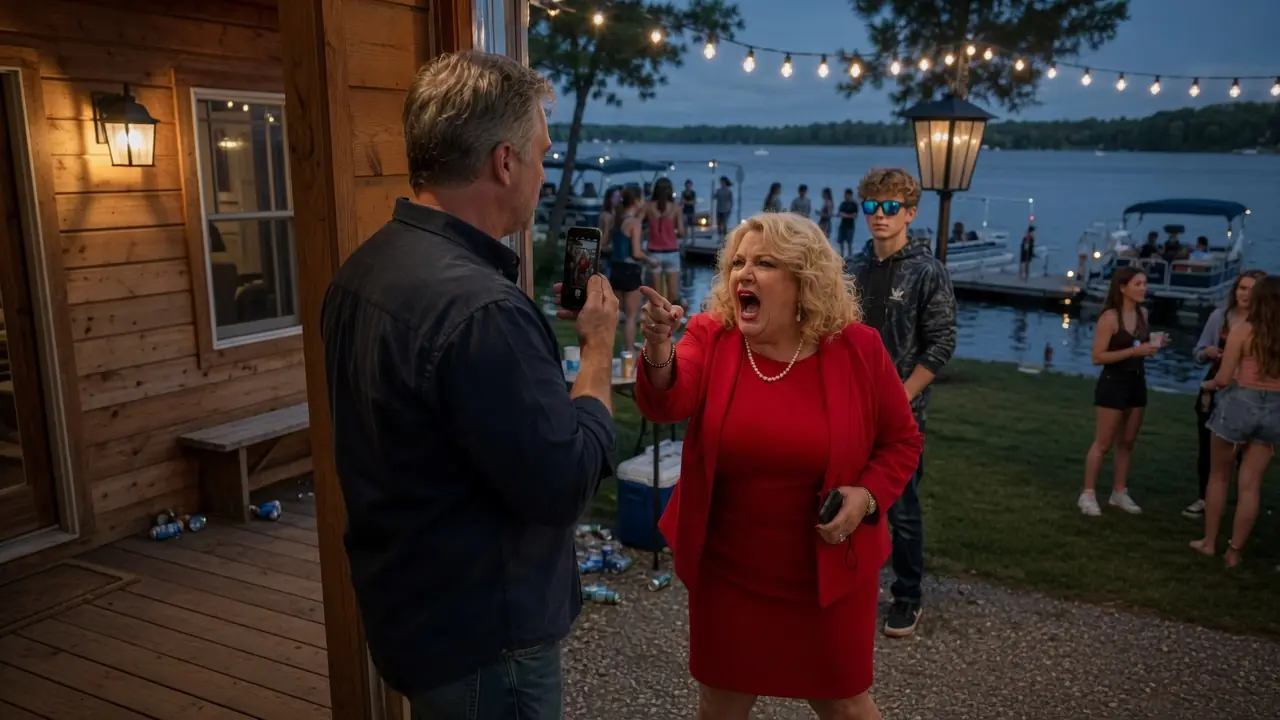 HOA Karen’s Son Demanded My Lake Cabin for a Party — Too Bad I’m the Chief of Police!