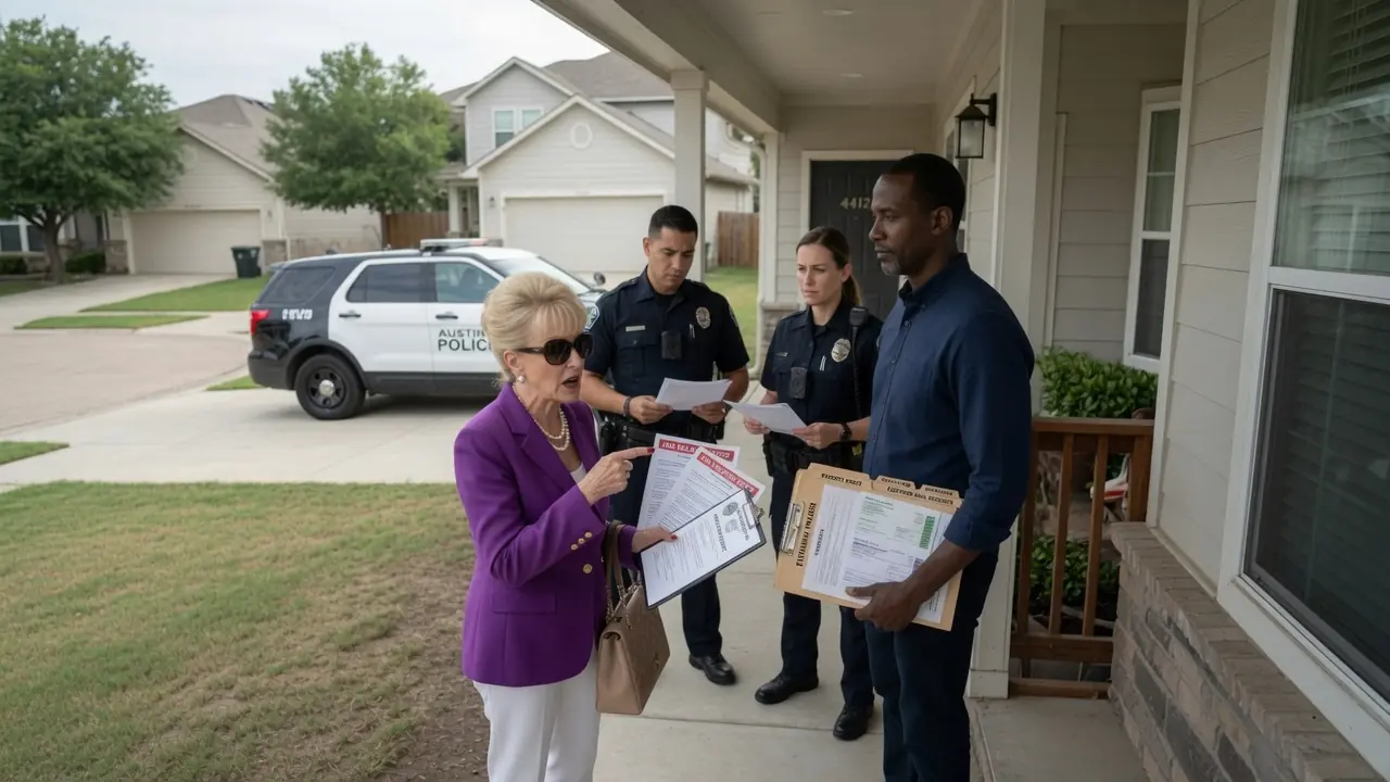 HOA Karen told The Police To Ar-rest Me For Not Letting Her Inside My Own House