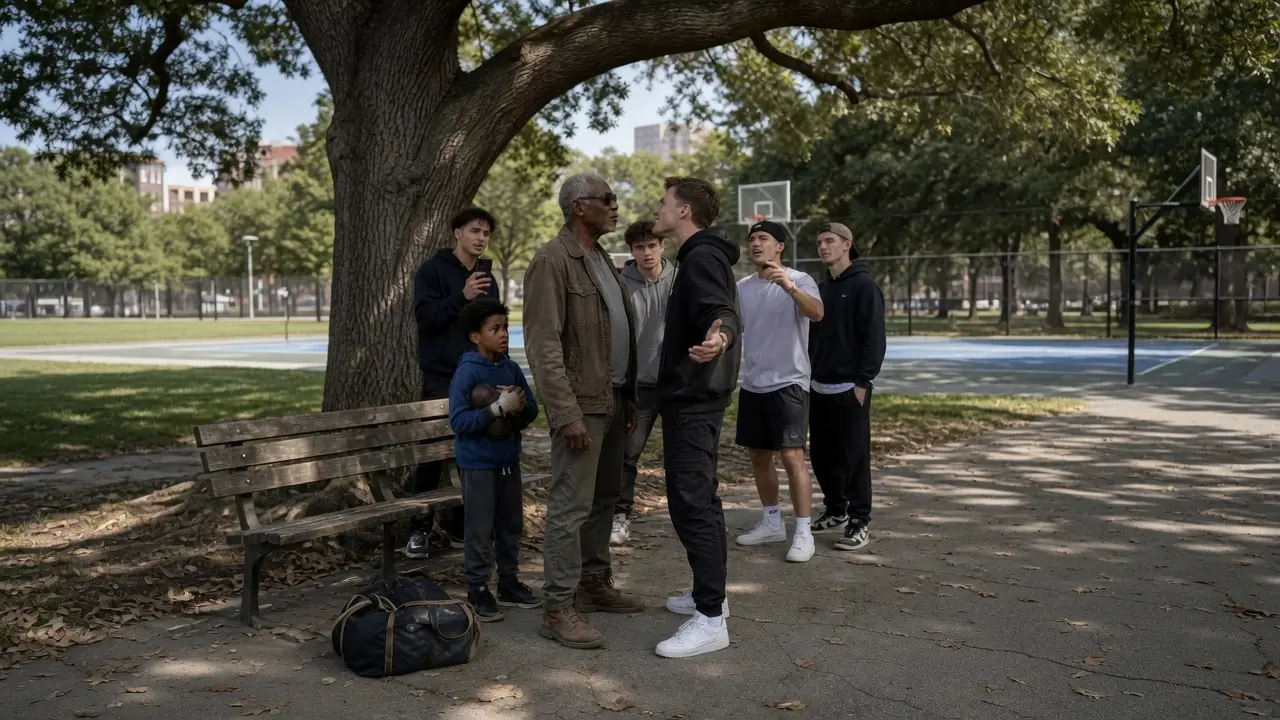 Teen Bullies Cornered a Single Dad in the Park — He Was a Former Boxing Champion