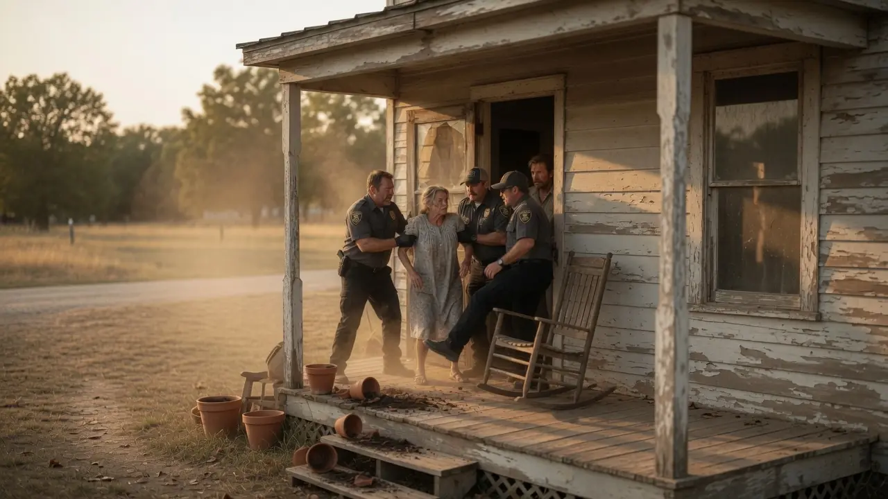 They Came To His Porch In Fake Uniforms — Big Mistake