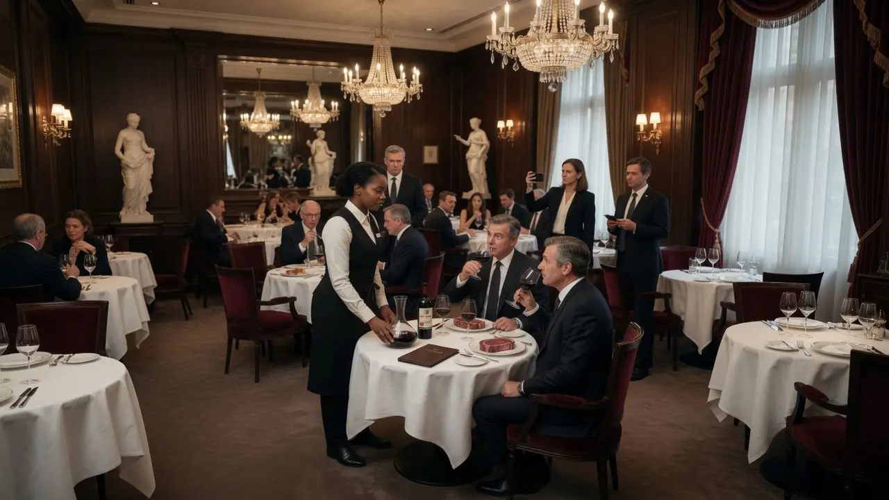 Billionaire Mocks Black Waitress in German — Freezes When She Responds Fluently, Exposing Everything