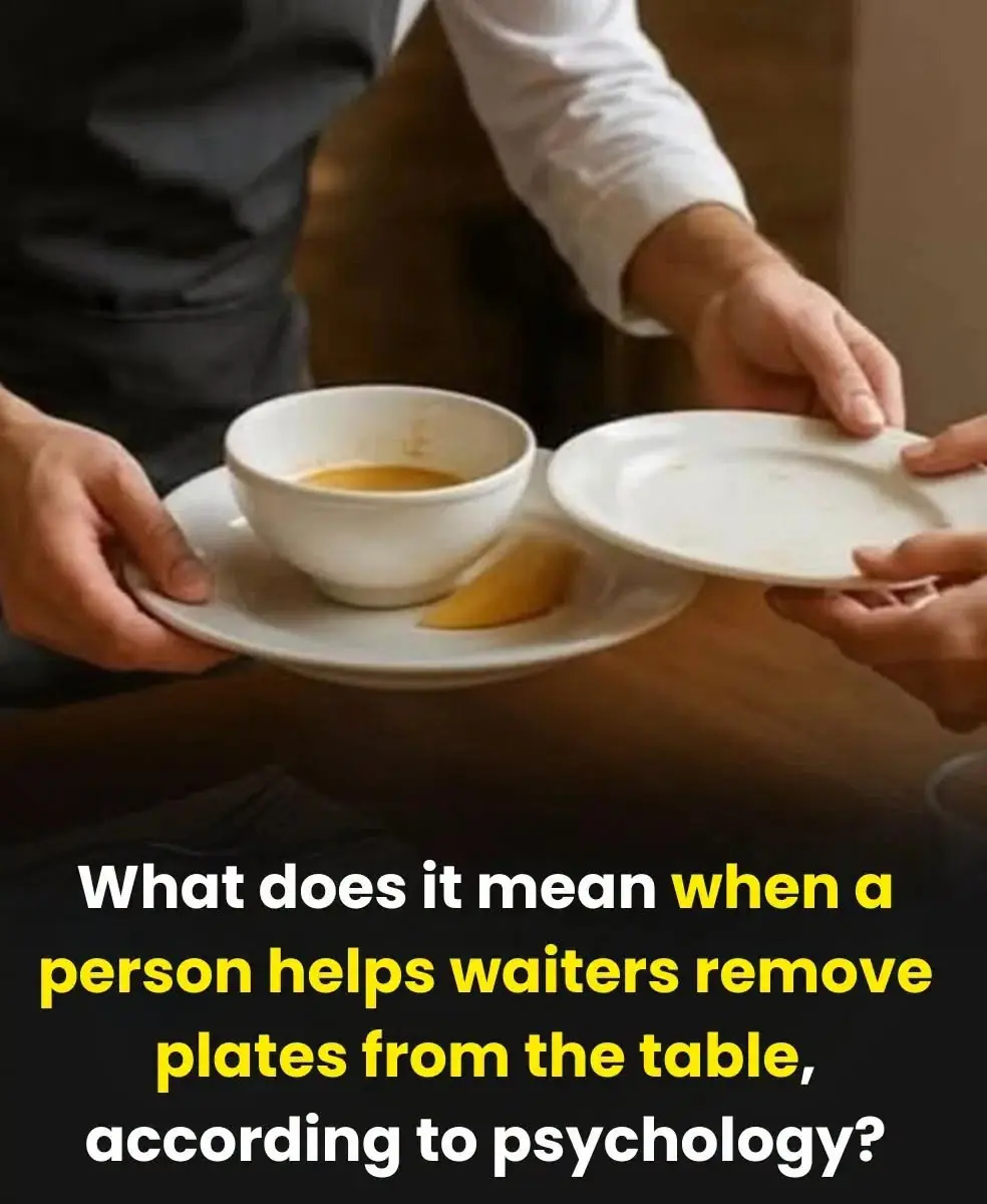 What Clearing the Table Says About You
