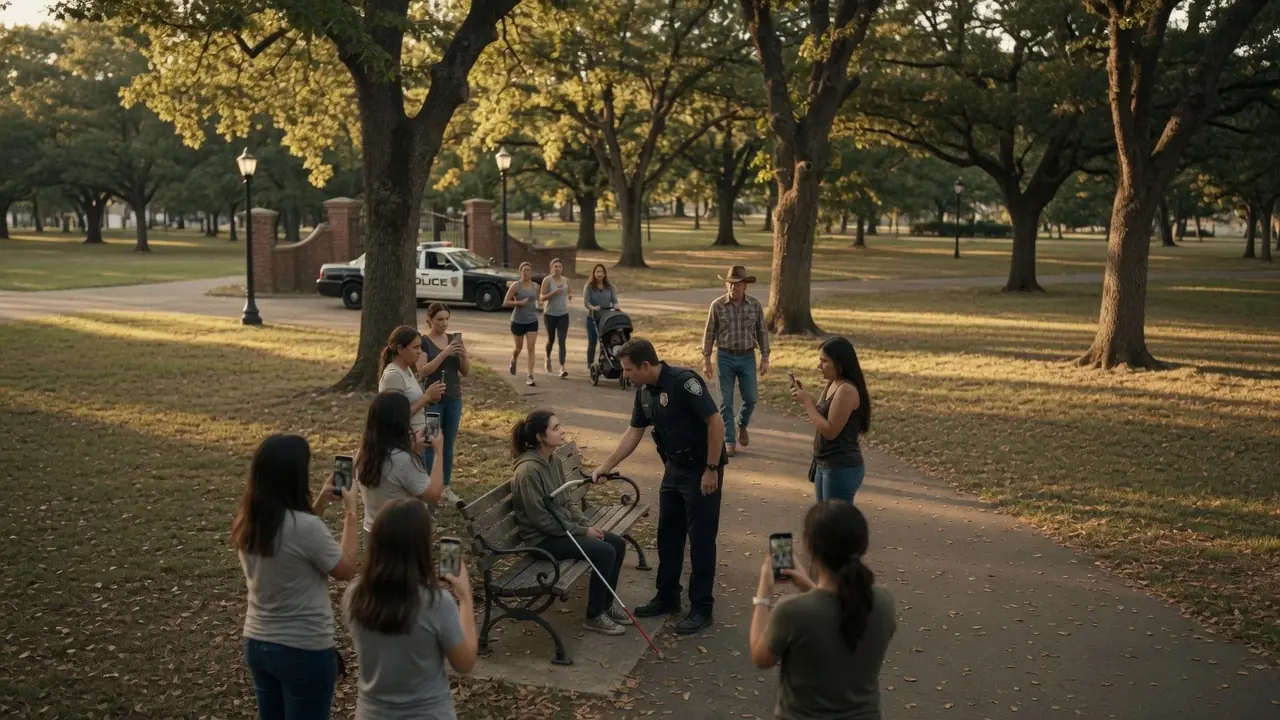 He Bullied A Blind Girl In The Park — Then Chuck Norris Stopped Walking