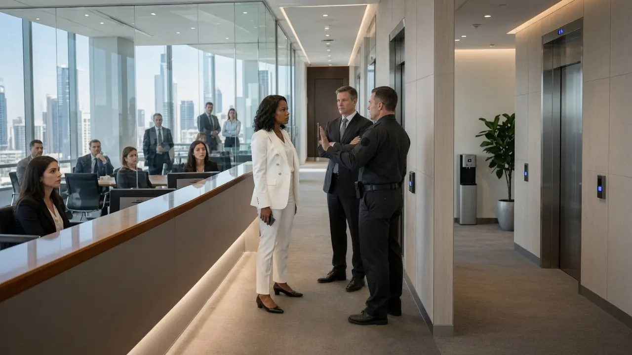 Black CEO Stopped at Executive Floor — 5 Minutes Later, She Revoked Every Access Card