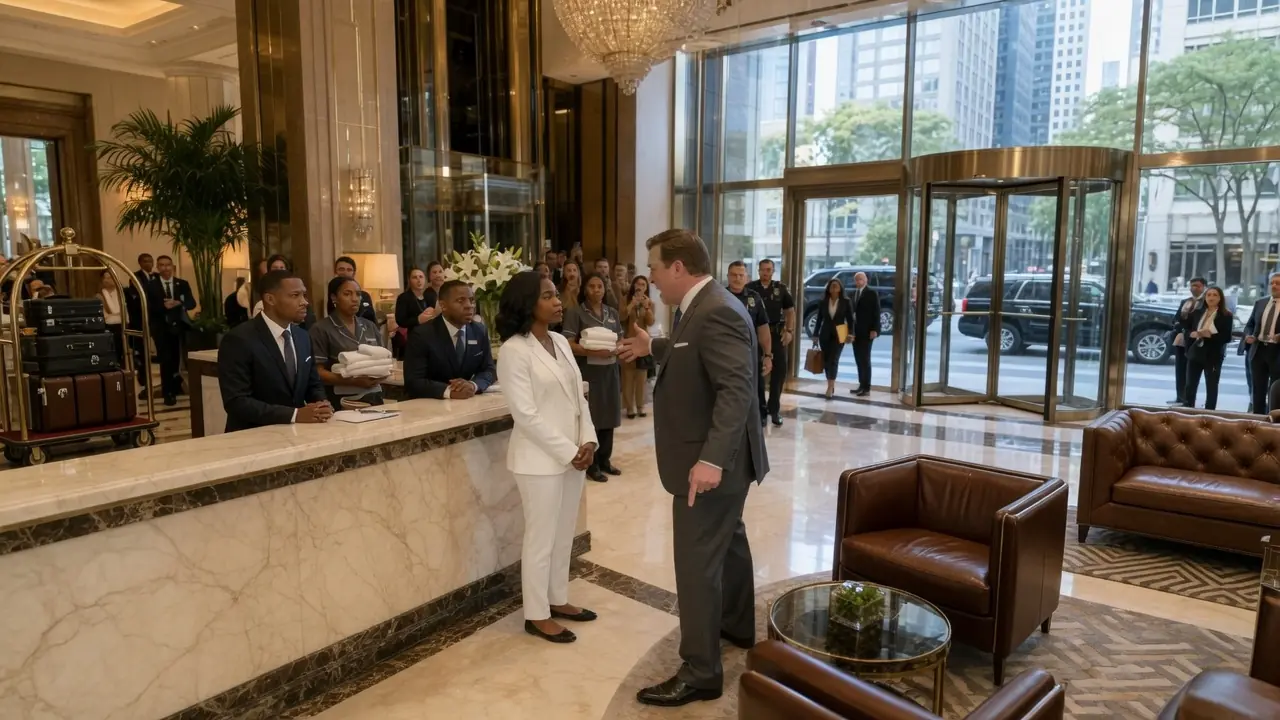 Manager Sneers "Go Mop Floors" at Black Woman — Seconds Later, Goes Pale Recognizing His CEO