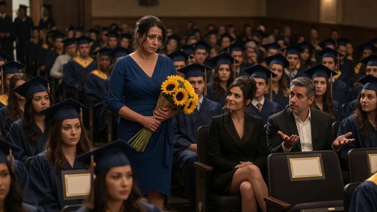 My Ex’s New Wife Stole My Seat at My Son’s Graduation—Then He Stopped the Ceremony