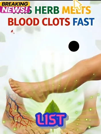 🌿 The Most Powerful Herbs That Help Support Healthy Circulation and Reduce the Risk of Blood Clots in the Legs 💬👀 👇