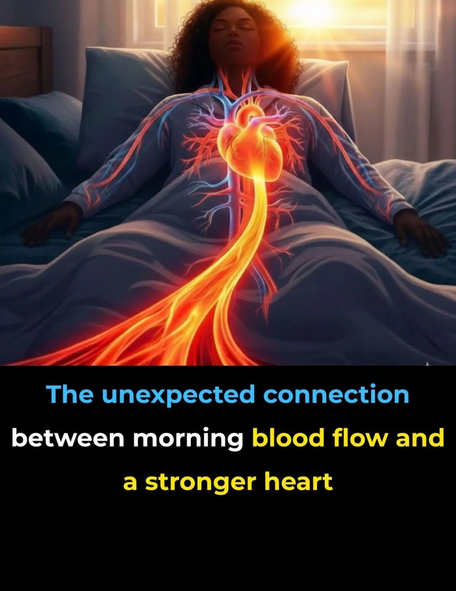 The unexpected connection between morning blood flow and a stronger heart