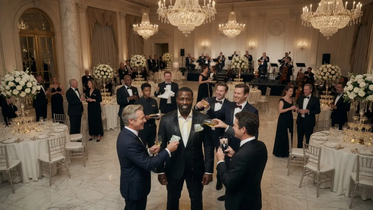 Executives Poured Wine on Black Man at Gala — Didn't Know He Owns Their $800M Partner Company