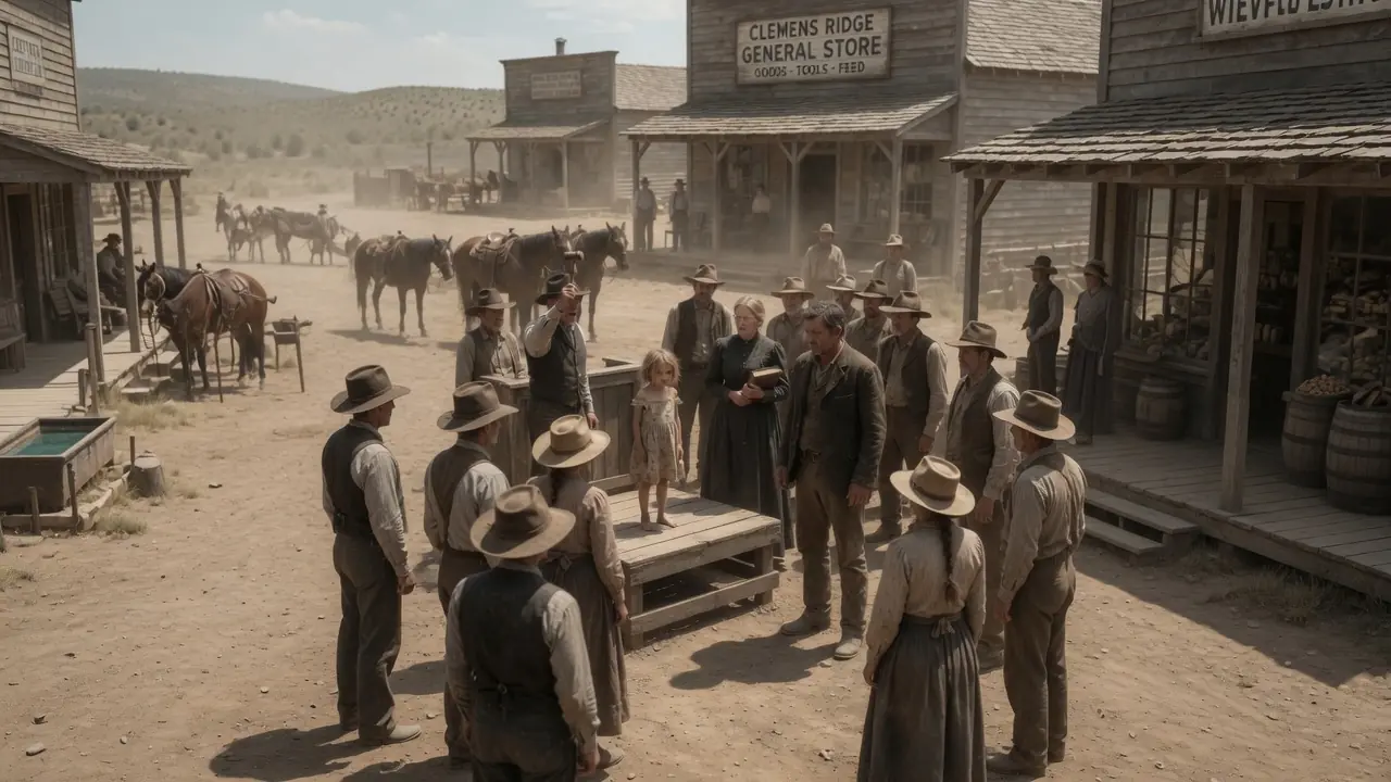 “Nobody Wants Me,” She Sobbed—Until a Rich Cowboy Stepped Onto the Auction Stage