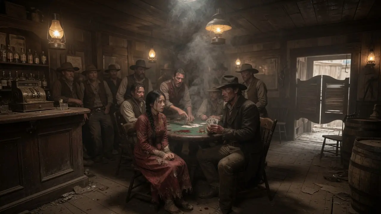 They Called the Chinese Girl “Worthless” — A Lone Cowboy Won Her in Poker and Did This