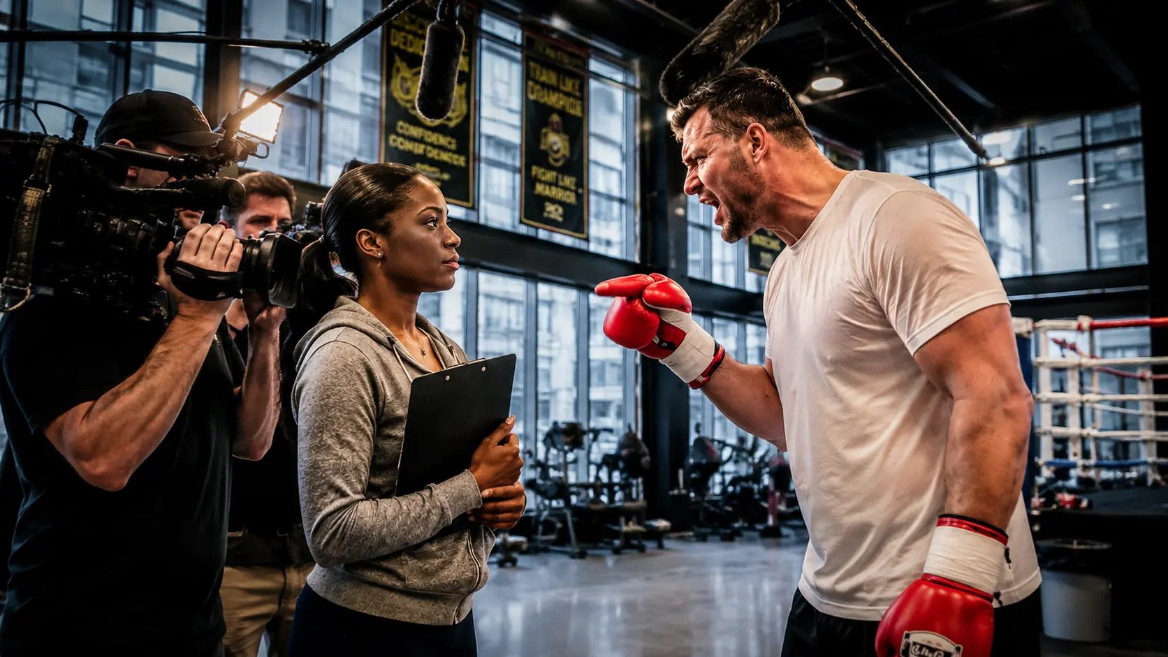 A Champion Mocked a Black Woman at the Boxing Gym — Six Seconds Later, He Was Begging Her to Stop