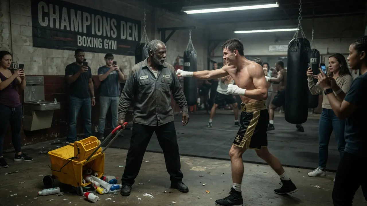 A Cocky Boxer Dared an Old Janitor to Dodge One Punch — Biggest Mistake of His Life