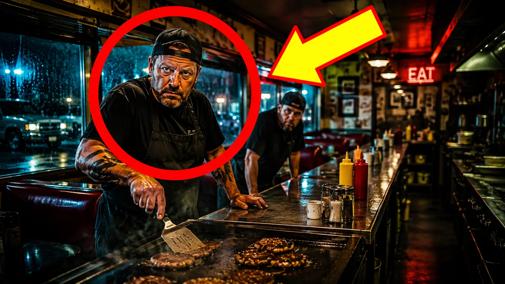 They Laid Hands on a Waitress at Earl's Diner — Then an Old Man Quietly Made One Phone Call