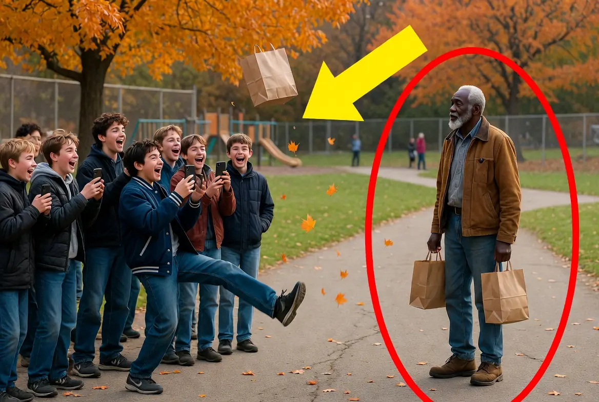 NEXT: Teen Bullies Surrounded an Elderly Black Man in the Park — Then Everything Changed