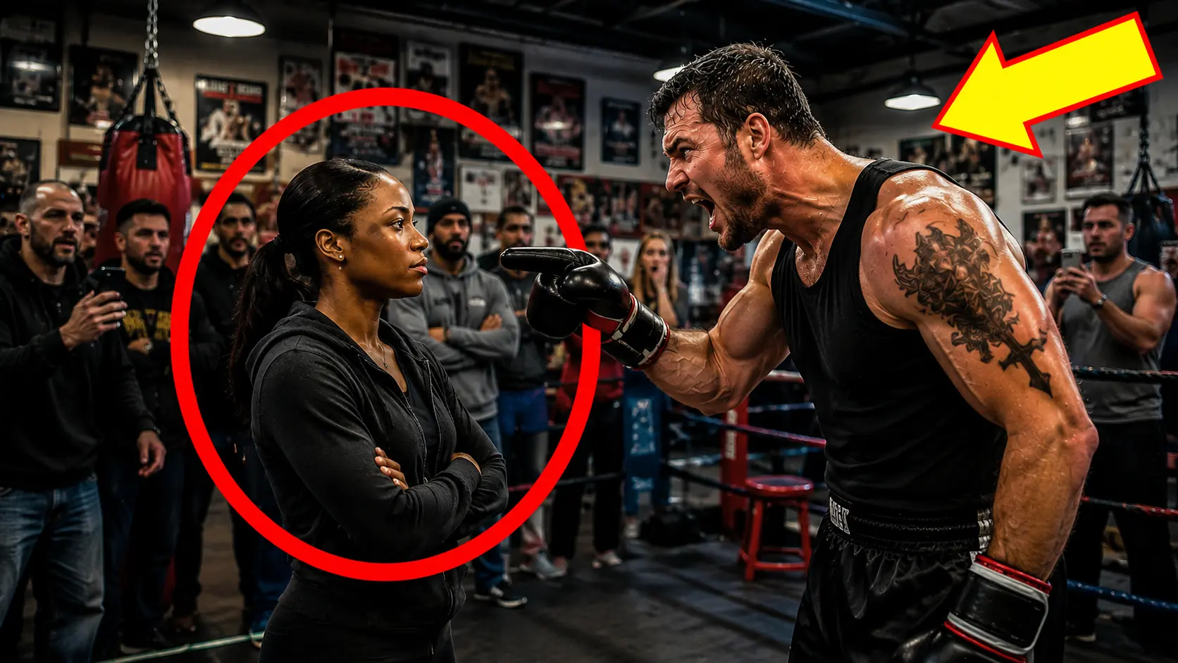 A Champion Mocked a Black Woman at the Boxing Gym — Six Seconds Later, He Was Begging Her to Stop