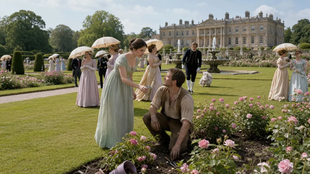 She Was the ONLY One Who Gave the thirsty Gardener Water — Then He Revealed He Was a DUKE