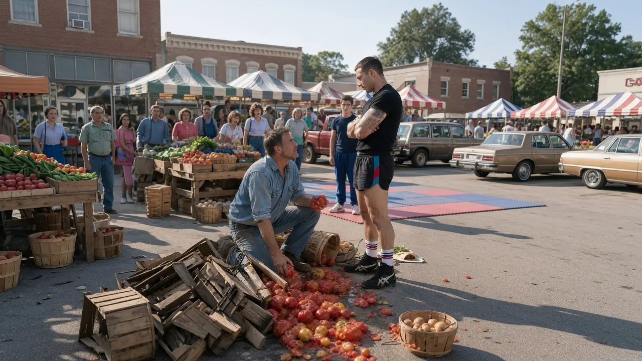Arrogant Black Belt Challenged a Humble Farmer — Unaware Of His Real Identity
