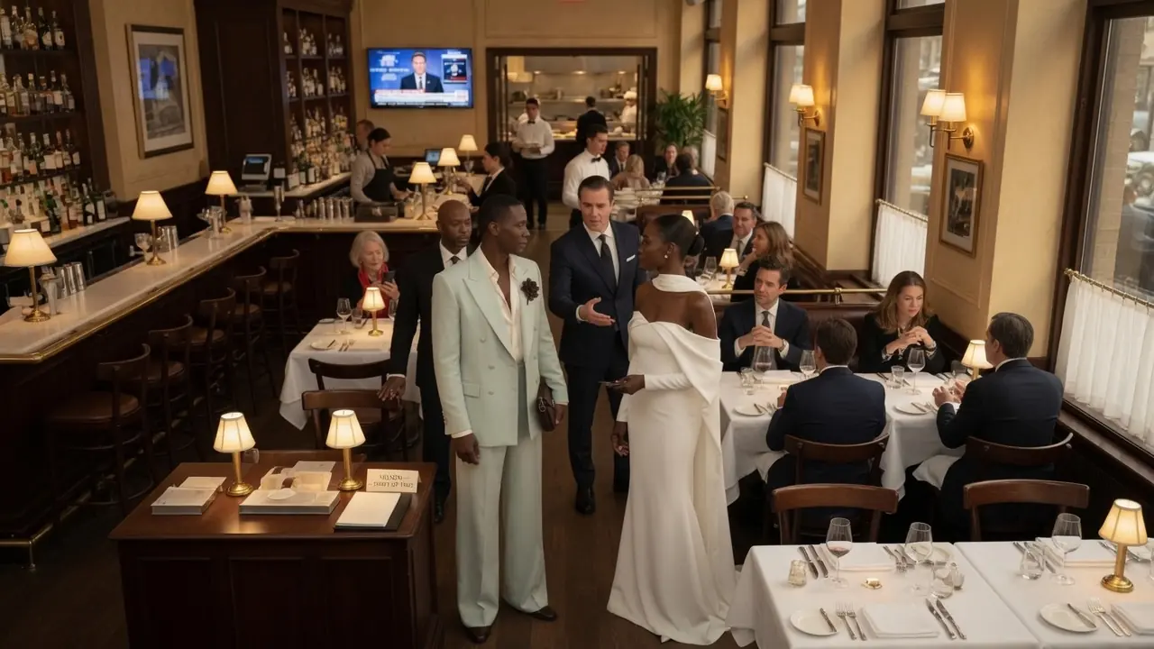 Restaurant Manager Made a Black Couple Wait 90 Minutes — Then He Saw Their Faces on the TV Above