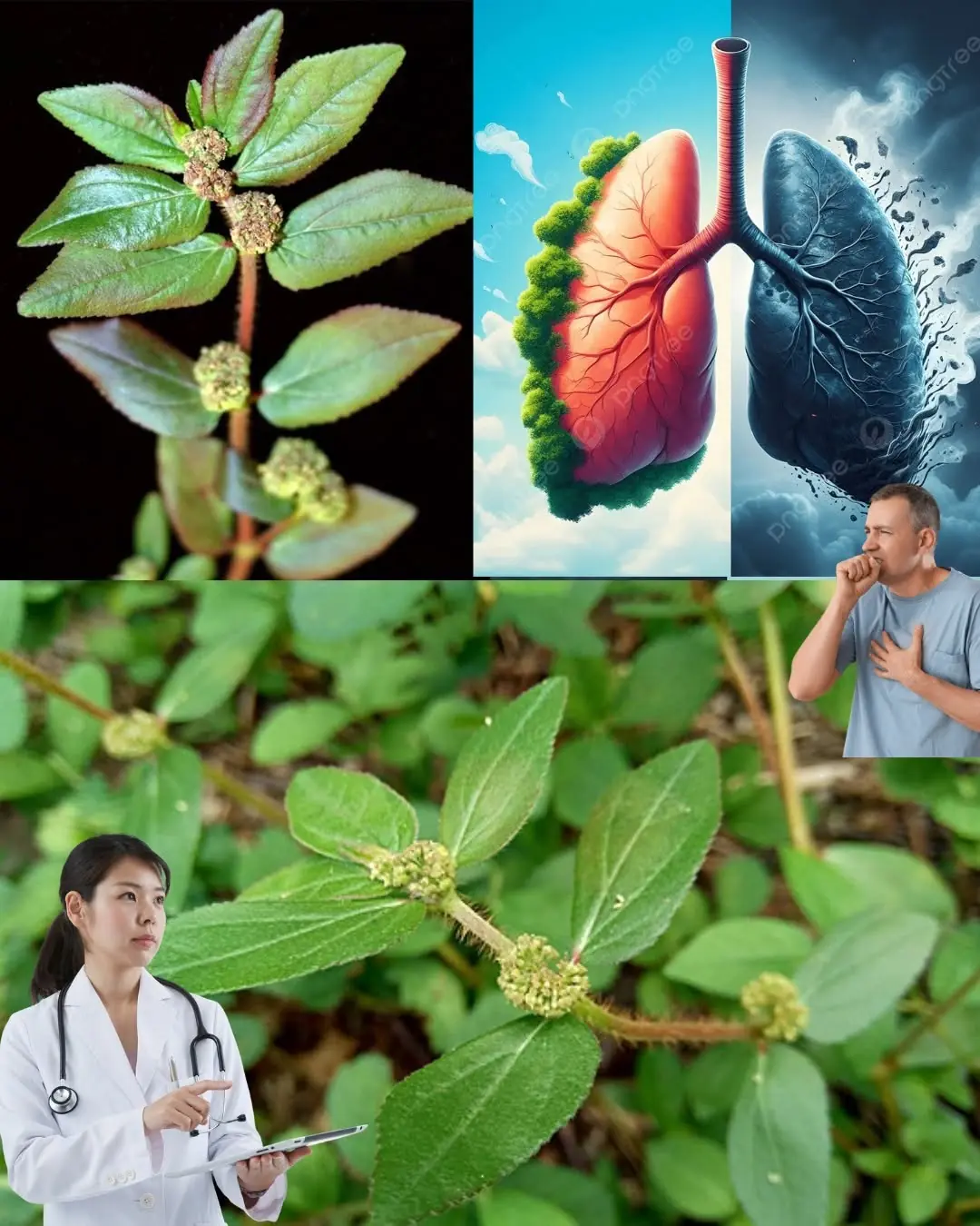 🌿 Euphorbia Hirta: The “Asthma Plant” That’s Gaining New Attention in Modern Wellness