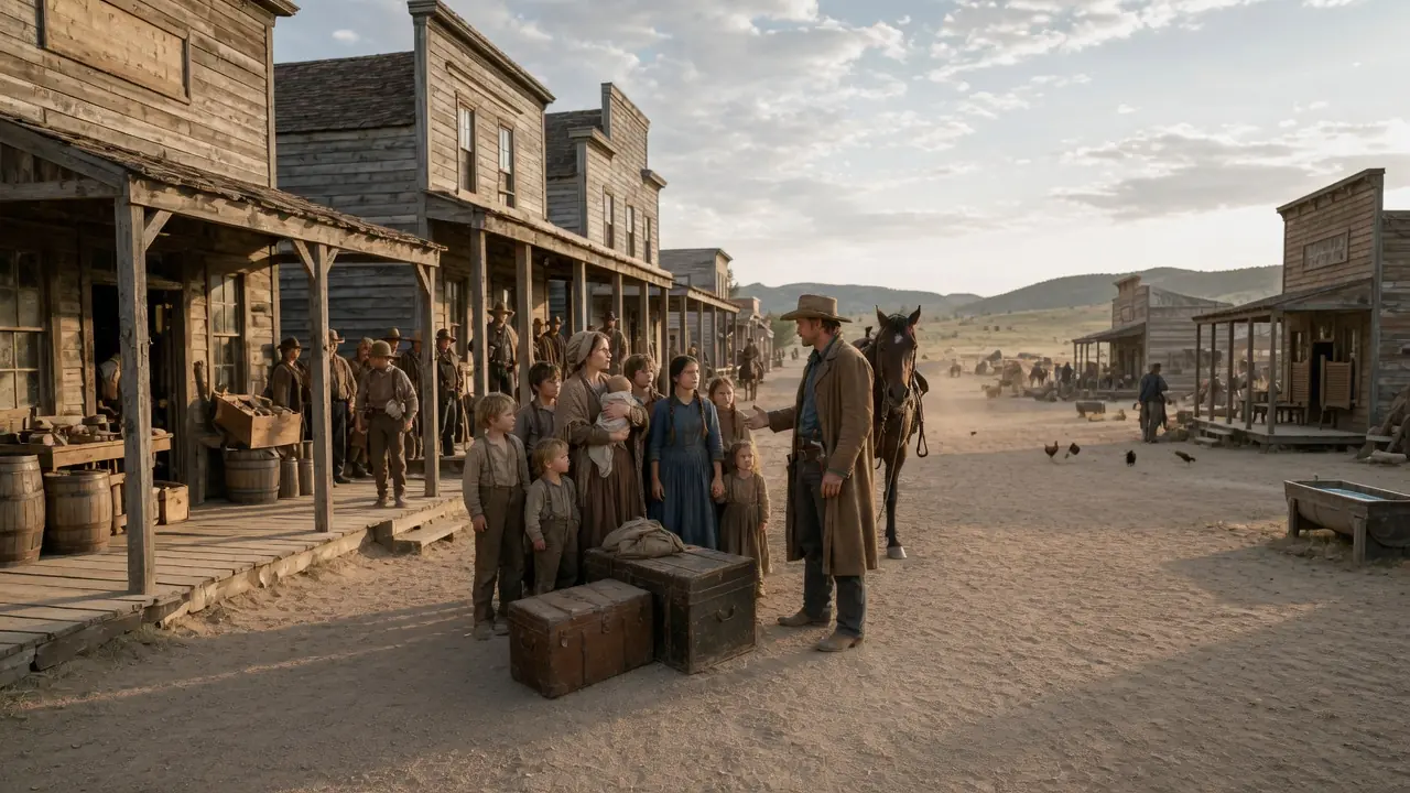 No One Wanted a Widow With 10 Children — Until a Cowboy Broke Every Rule