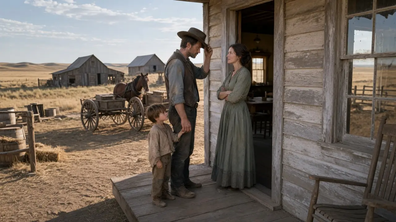 A Single Dad Asked to Sleep in Her Barn... She Said, "Maybe Your Son Needs a Mother."