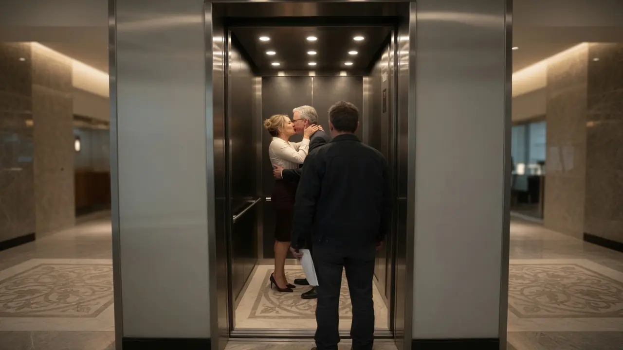I Brought My Wife’s Forgotten Badge To Her Office — Then The Elevator Doors Opened And Her Boss Was Kissing Her