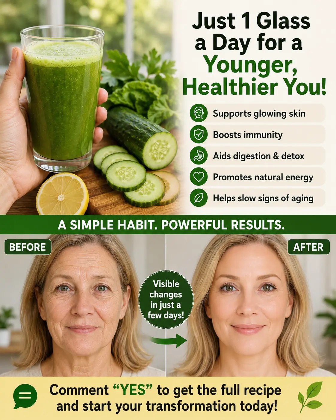Top 5 Cucumber Beauty Secrets That May Help Reduce the Appearance of Wrinkles Naturally 🥒✨💚