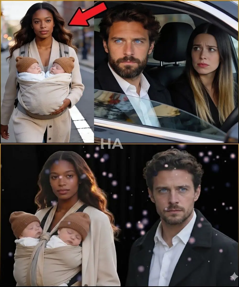 BILIONÁRIO WAS TAKING HIS FIANCÉE HOME—UNTIL HE SAW HIS EX CROSSING THE CROSSWALK WITH TWINS