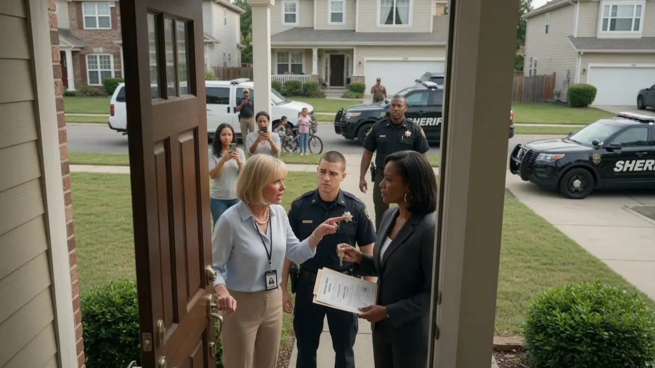 Black Woman CEO Accused by HOA Karen — Then She Makes a Call: Her Son’s the Sheriff.