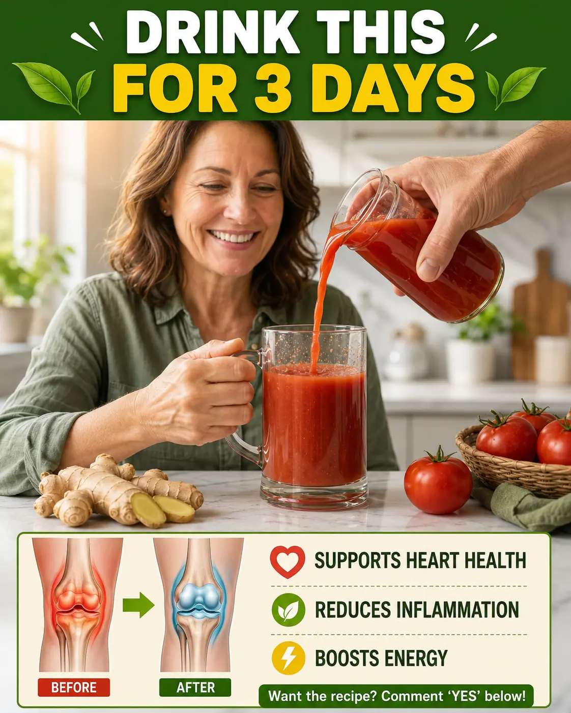 Tomato, Carrot, Orange, and Ginger Juice: A Refreshing Blend to Support Everyday Wellness