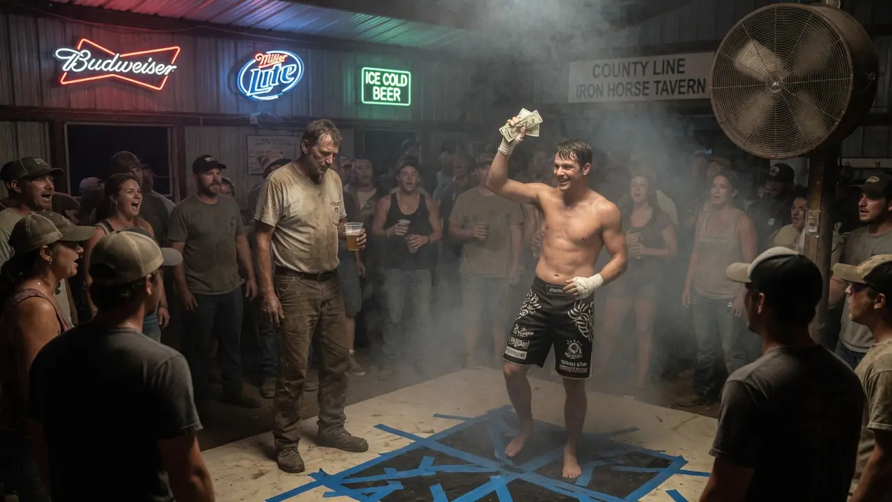 A Broke Farmer Walked Into A Fight Club — Then Took Off His Boots