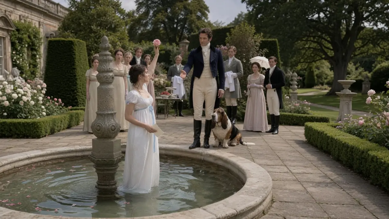 She Fell Into the Duke's Fountain in June — By Winter He Couldn't Live Without Her