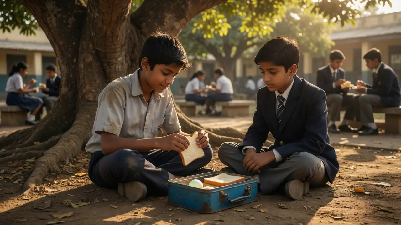 The Poor Boy Shared His Only Lunch—Weeks Later, the Principal Called Him Into the Office