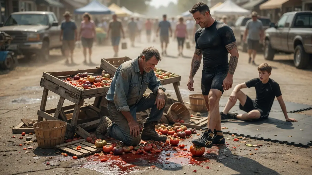 The Loudmouth Coach Humiliated A Quiet Farmer — Then The Farmer Stood Up