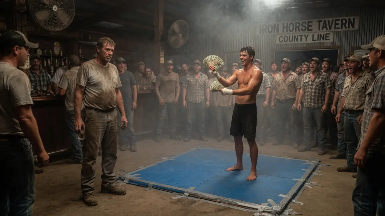A Broke Farmer Stepped Onto The Fight Mat — Then The Gym Owner Realized Too Late