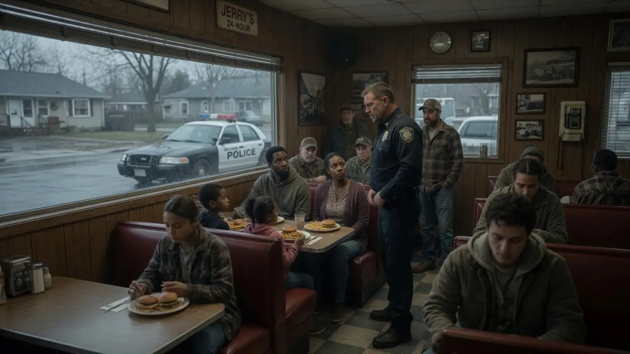 A Small-Town Cop Put His Hands On A SEAL’s Wife — Then The Diner Went Silent