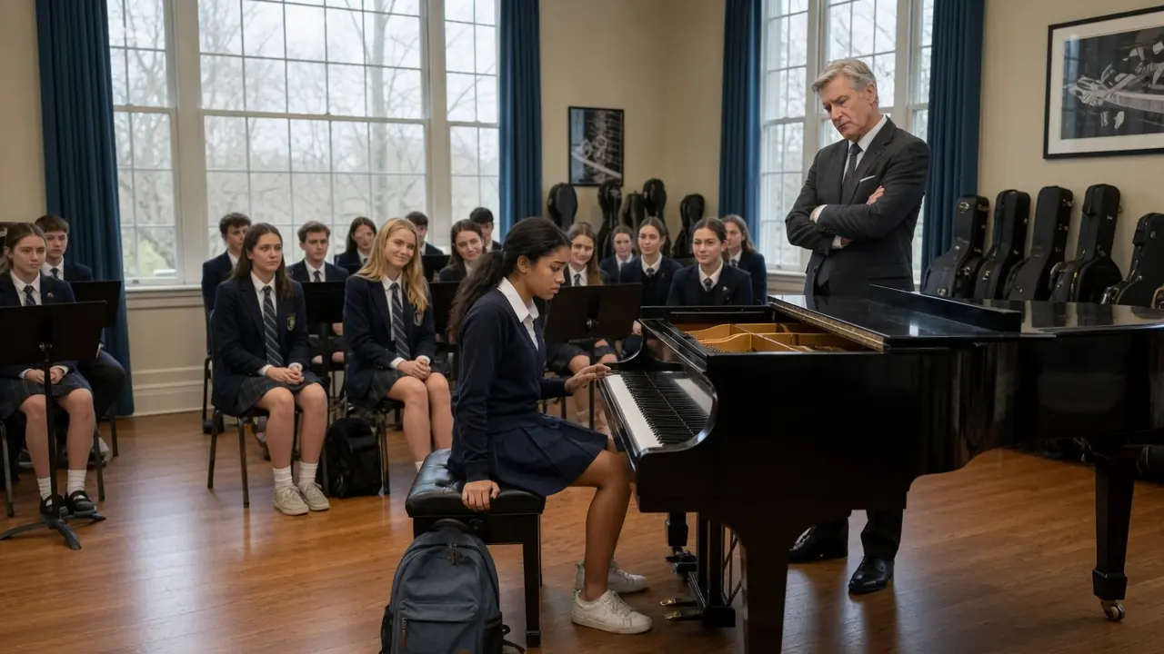 Teacher Forces Black Girl to Play Piano to Mock Her — But Her Talent Leaves Him Speechless.
