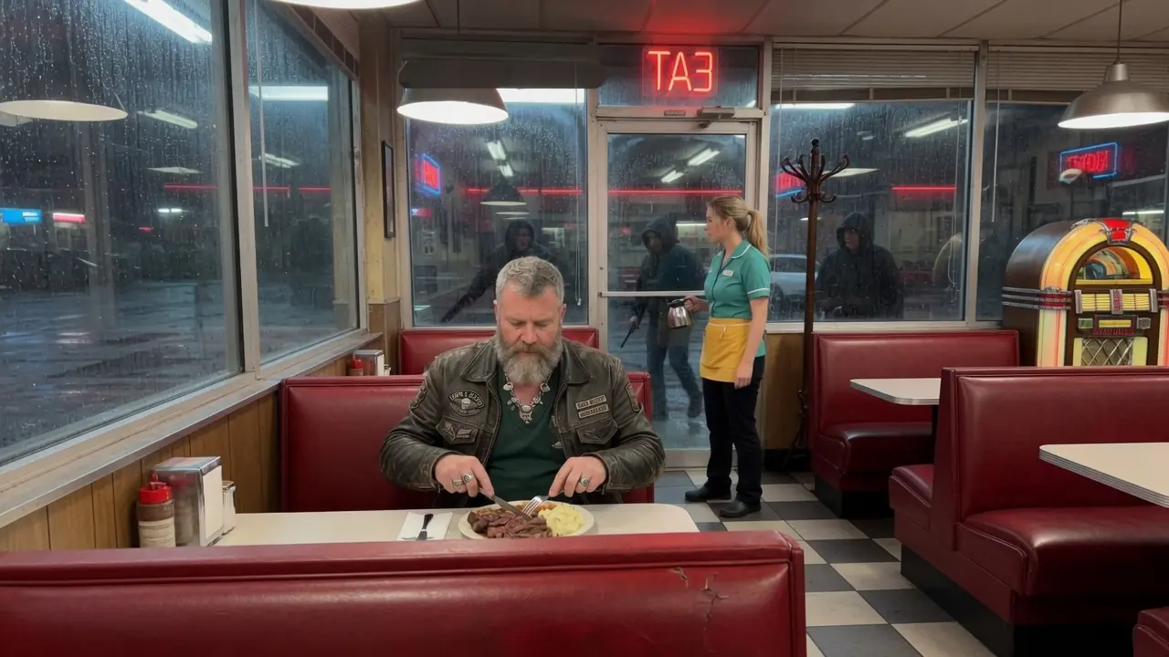 Thieves Stormed a Diner—Then Realized Hells Angels Were Sitting Inside