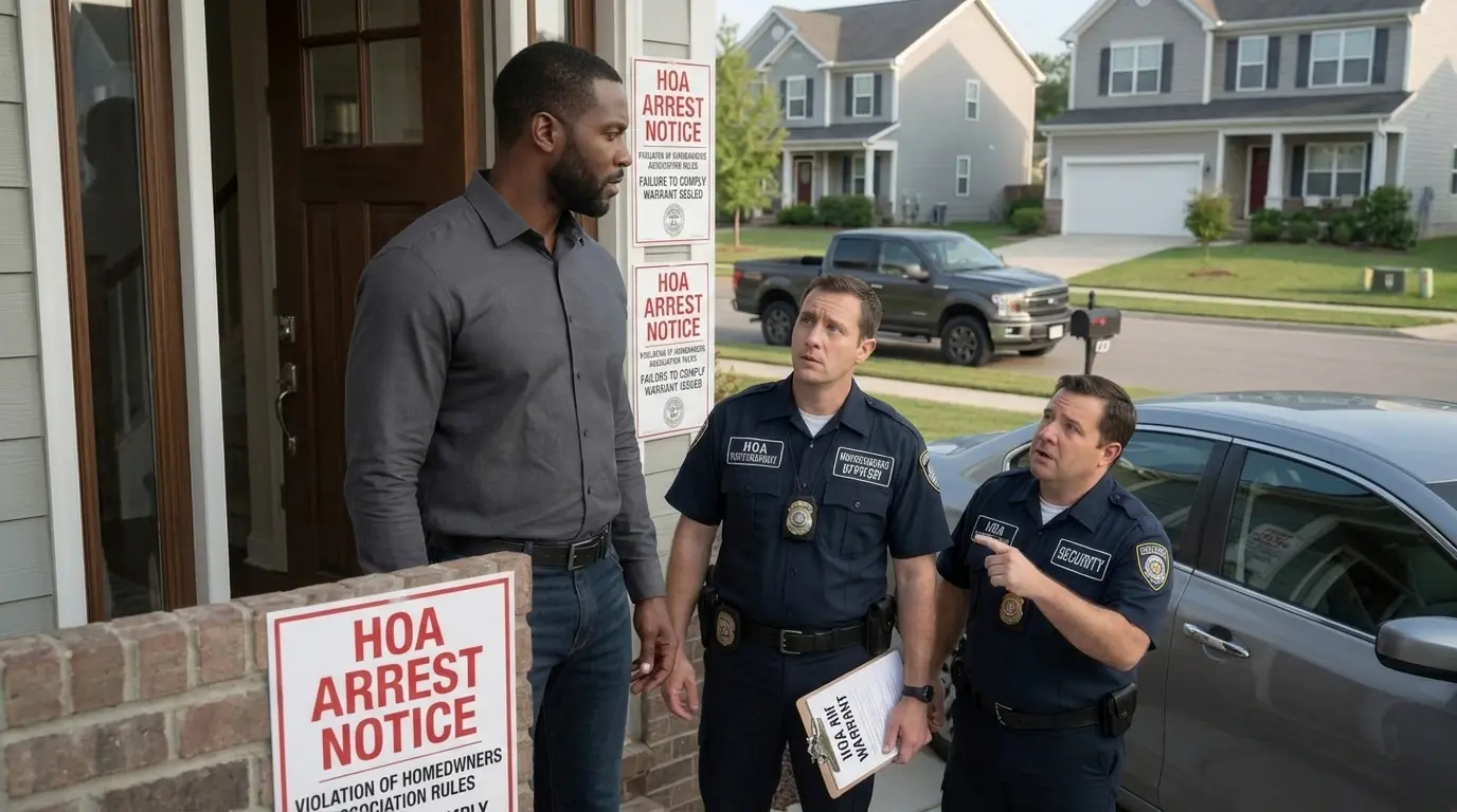 HOA Karen Sent Fake 'HOA Police' To Arrest Black Man—Unaware His a U.S. Marshal!